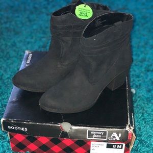 Black booties